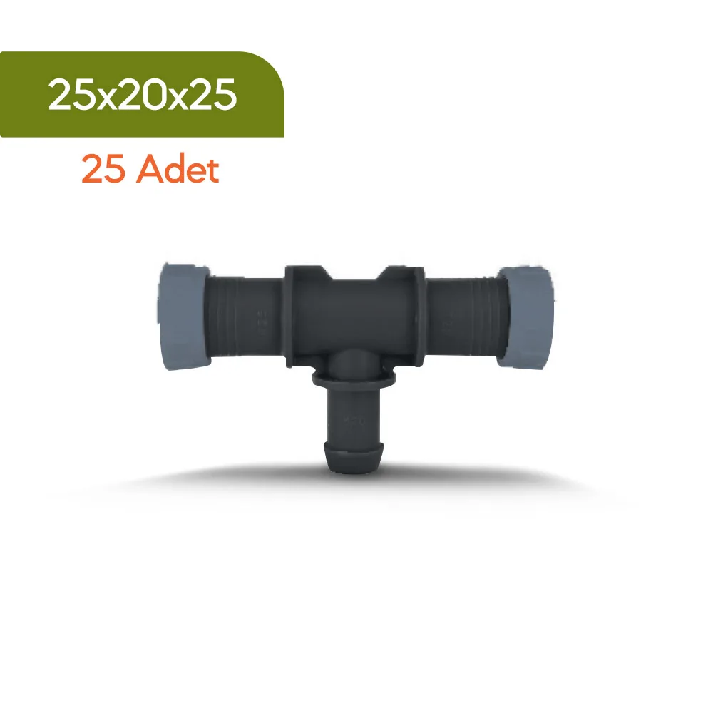 Akplas – Tarım Sulama Sistemleri-Yüzüklü Çıkış Te 25*20*25 25 Adet