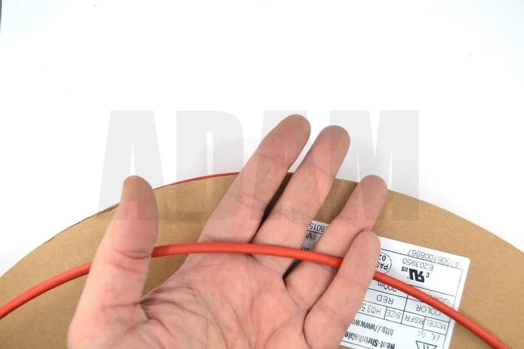 200 Metre 3,2mm Kırmızı Isı İle Daralan Makaron Isıyla MT-M3.2K