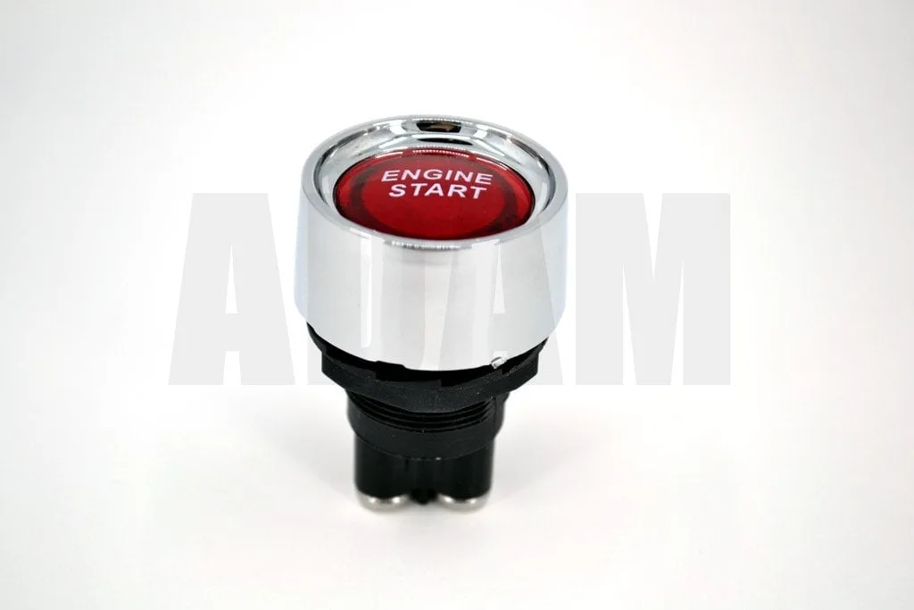 Motor Başlatma Marş Butonu Kırmızı Işıklı 3P MT-ANY26