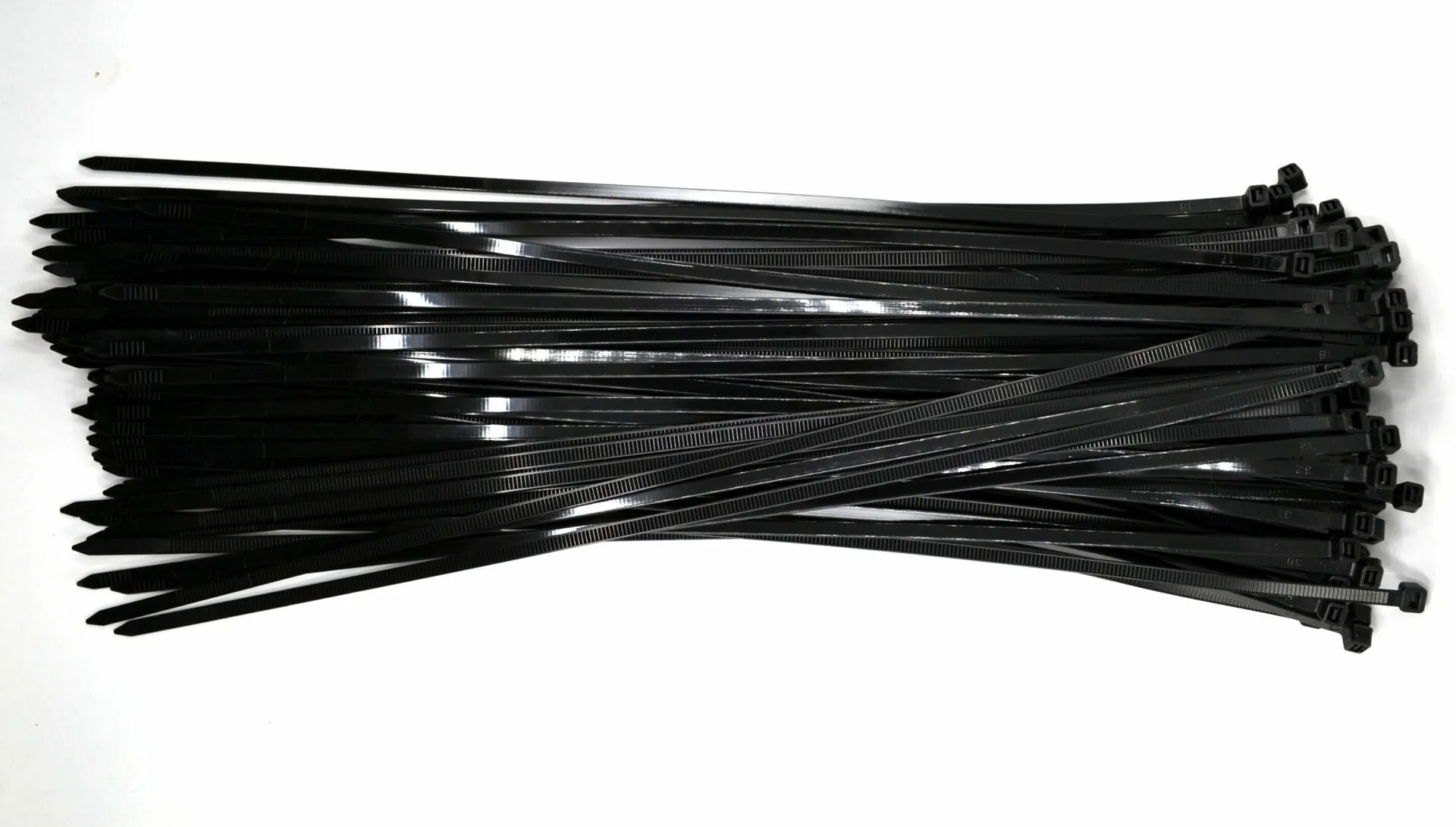 43 cm Siyah Kablo Bağı 430x4,8 Ultraviyole Dayanıklı 100 Adetli Poşet