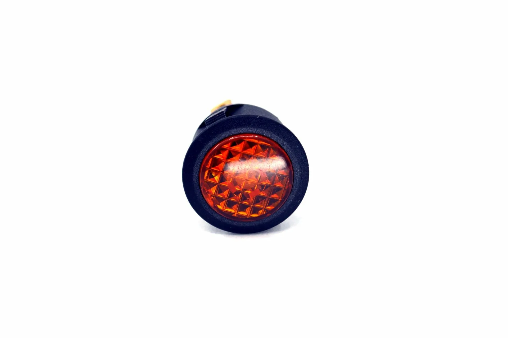 12V Sarı Göz Lambası LED 23mm Gösterge İkaz MT-34