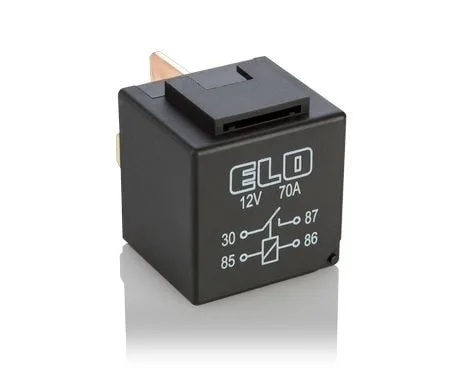 Yüksek Amperli Mini Güç Rölesi 4 Fişli 12V 70A Su Geçirmez Marine