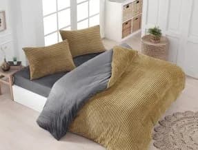 Merinos Eternıty Fitilli Nevresim Seti 4 Parça Yağ Yeşili