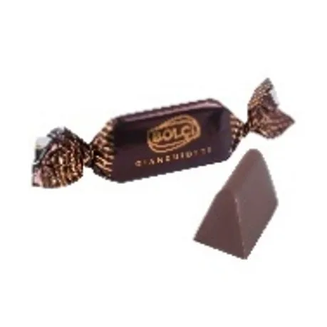 Koyu Gianduja Çikolatalı Gianduiotti Çift Bükümlü 1 kg