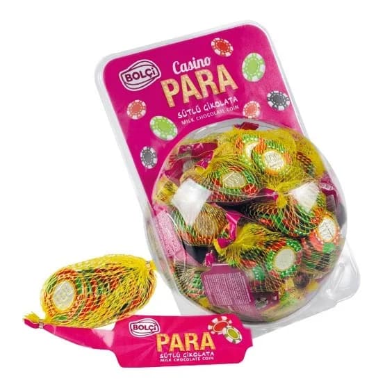 SÜT ÇİKOLATALI CASINO PARASI 60 g