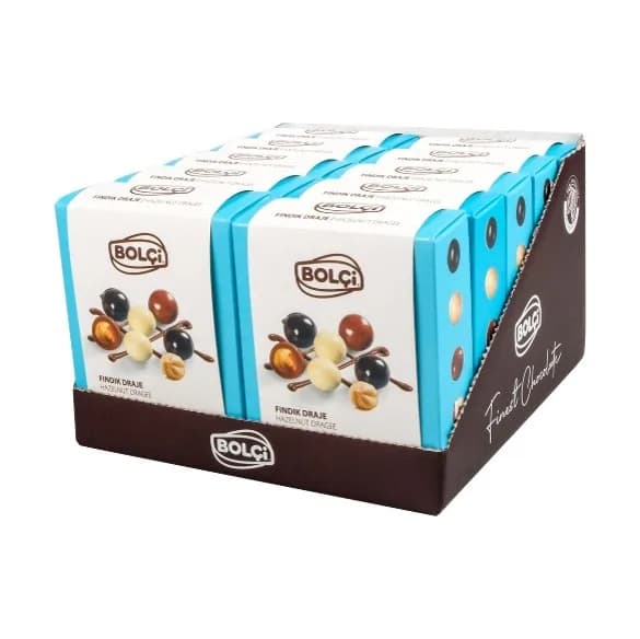 ÇEŞİTLİ ÇİKOLATALI FINDIKLI DRAGE 80 g