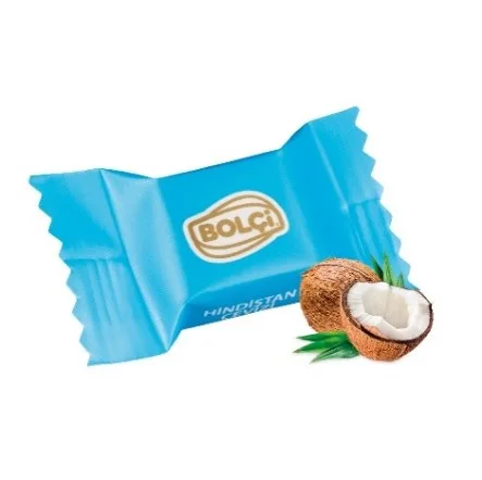 HİNDİSTAN CEVİZLİ DOLGULU SÜTLÜ ÇİKOLATALI FANCY KÜP (AÇIK MAVİ) 500 g