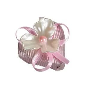 HEART - Fındık Parçacıklı ve Gianduja Dolgulu Sütlü Çikolata Pembe 2 kg