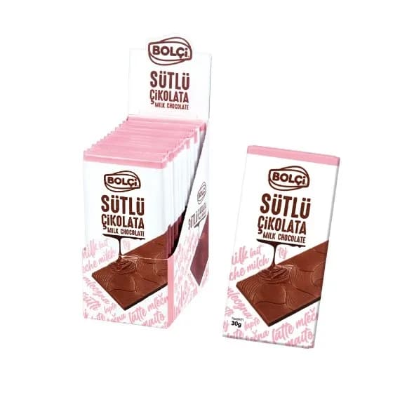 SÜT ÇİKOLATALI İNCE TABLET 30 g