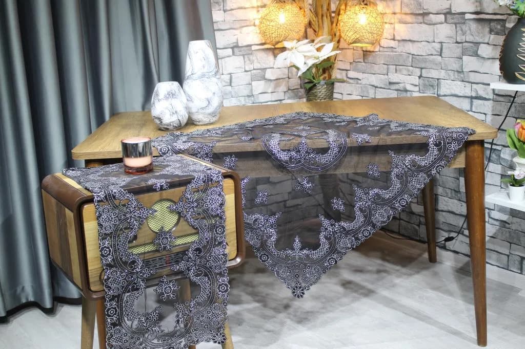Açelya 2 Parça Salon Takımı Siyah