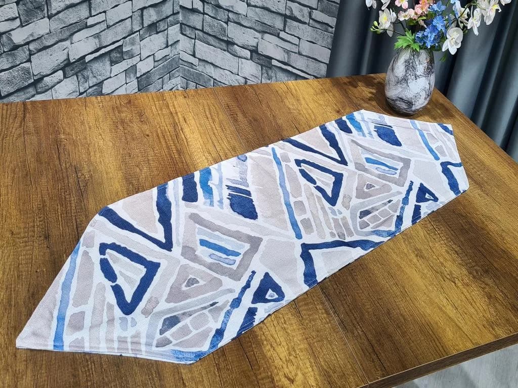 Çeyiz Diyarı Geometrik Lüx Runner