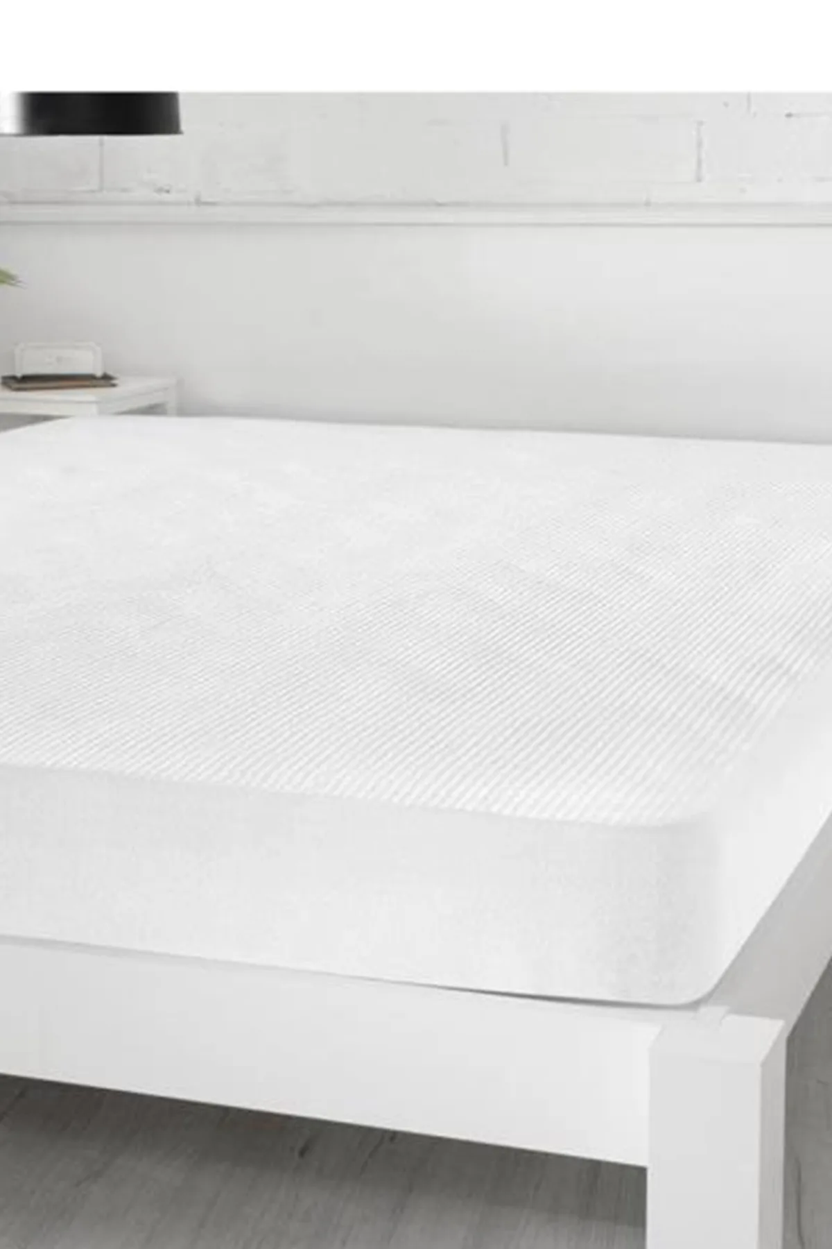 3D Kapitoneli Sıvı Geçirmez Fitted Tek Kişilik Alez