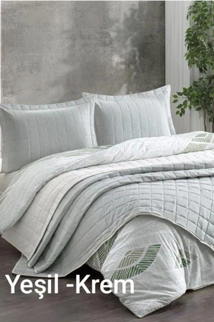 Kristal Casual 7 Parça Çift Taraflı Gelin Seti