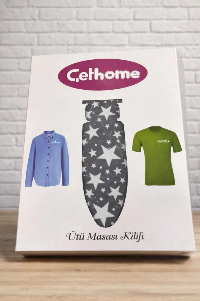 ÇETHOME STARS LÜKS ÜTÜ MASASI KILIFI