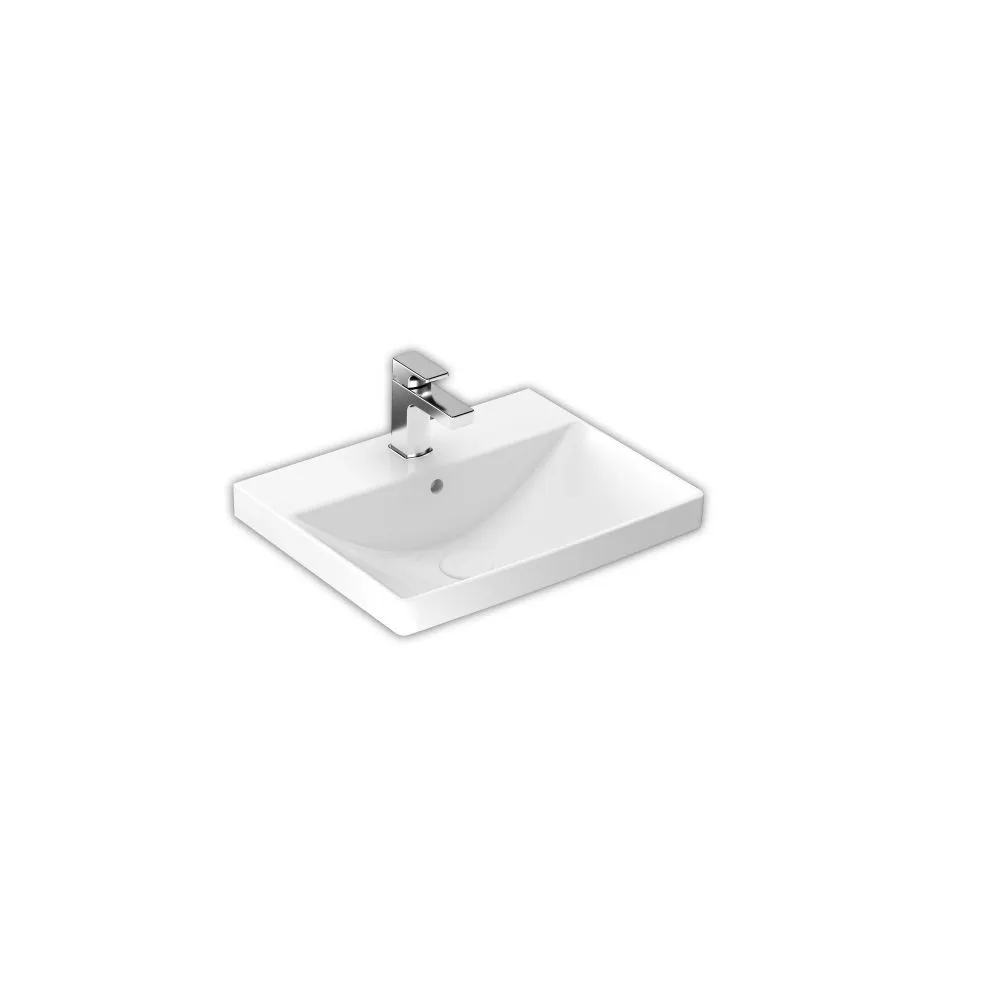 Sempre 61 cm Üstten Montaj Lavabo