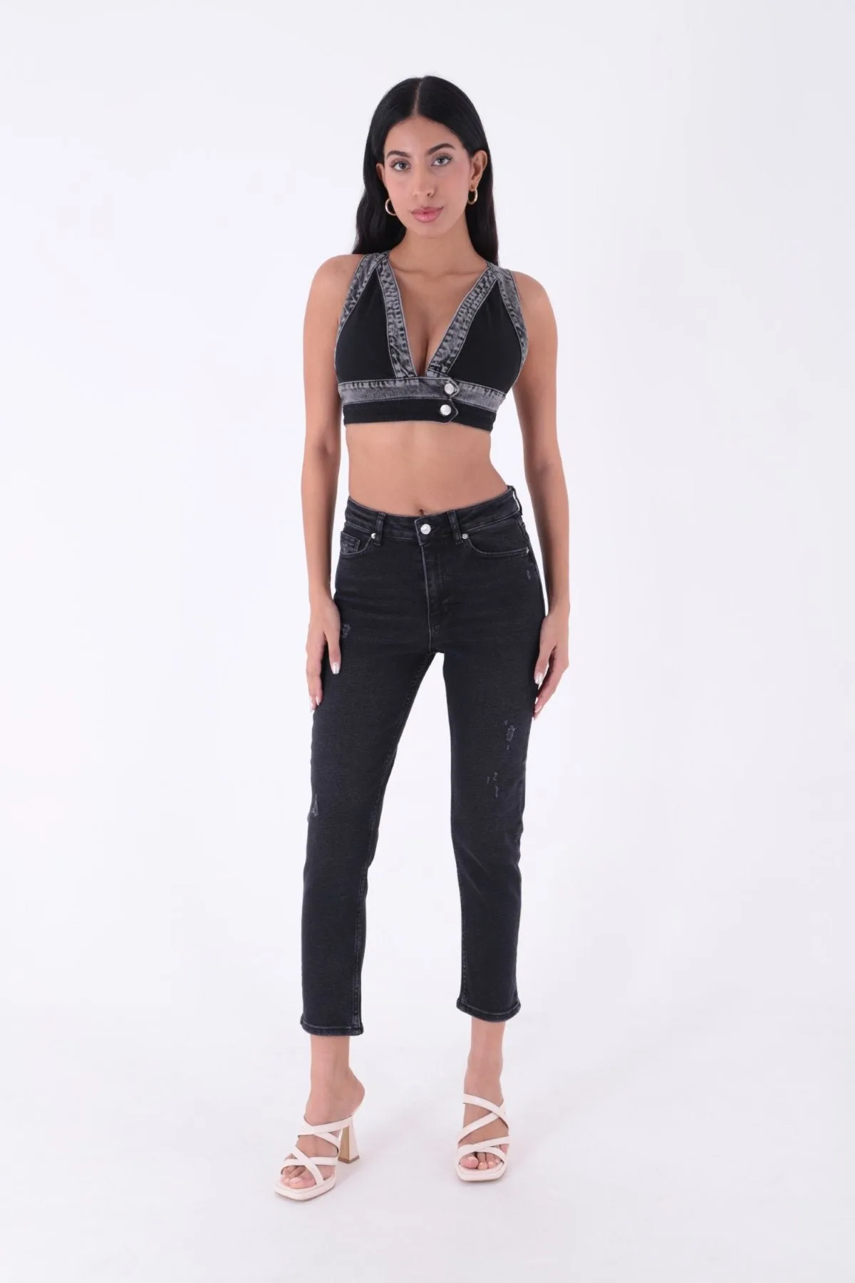 Comfort Slim Kot Pantolon 882 - Antrasit Kot